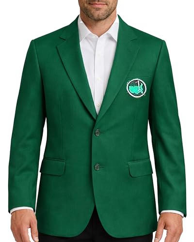 Mens Sports Jacket Coat Blazer | Sport Coat Blazer (US, Alpha, Large, Regular, Regular, Green)