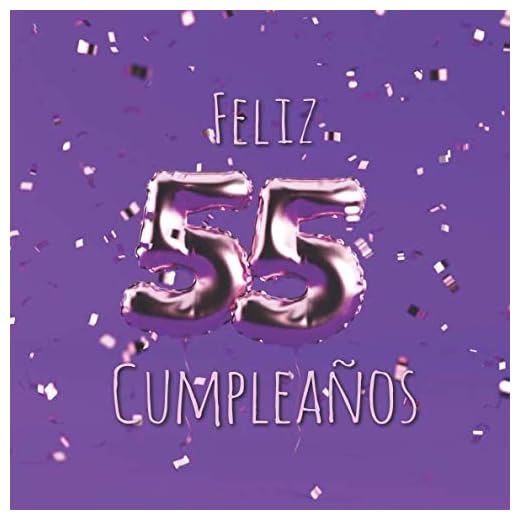 Feliz 55 Cumpleaños: Libro de visitas con 110 páginas - Couverture Globos Oro - Rosa