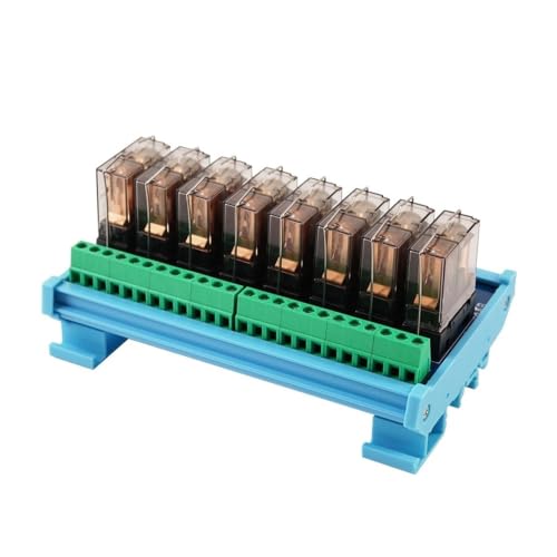 Módulo de relé de 8 canales 24V interruptor de potencia para cuadro eléctrico 2