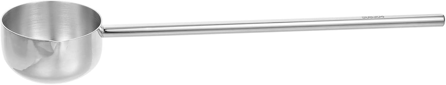 Stainless Steel Soup Ladle Large Kitchen Ladle with Long Handle 304 Metal Deep Multi-use Serving Spoon for Cooking and Pot Use