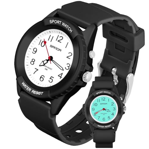 OFFCUP Reloj De Pulsera Deportivo para Mujer, Reloj de Analógico Cuarzo con Luz Nocturna, Relojs DeportivoResistente Al Agua hasta 50 M, para Enfermeras Niñas Niños y Hombres