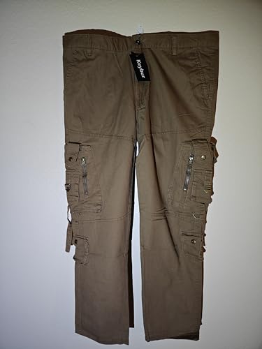 Men's Cotton Casual Military Army Cargo Camo Combat Work Pants3