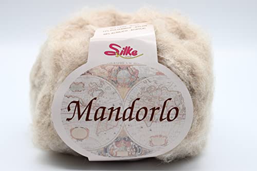 Merceria Pour Toi... Gomitolo Lana Mandorlo Silke 100 gr Vari