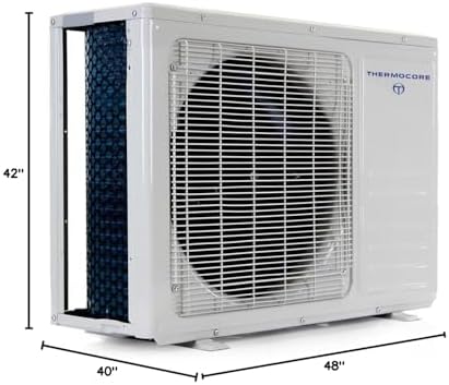 T3C16S-H236-ED Suspended Ceiling T3 Series Ductless Mini Split, 36000 BTU Cooling & Heating Capacity, White