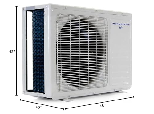 T3C16S-H236-ED Suspended Ceiling T3 Series Ductless Mini Split, 36000 BTU Cooling & Heating Capacity, White