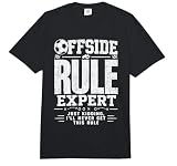 Offside Rule Expert Soccer Funny Classic Distressed Football Comfort Colors Adult Heavyweight T-Shirt