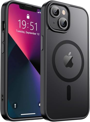 Image of AIBEX Back Cover Case for Apple iPhone 16 Plus MagSafe Compatible | Slim Case with Wireless Charging Support | Anti-Scratch, Shockproof, Anti-Fingerprint & Lightweight Military Protective Cover - Grey