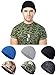 SATINIOR 6 Pcs Cooling Skull Cap Helmet Liner Sweat Wicking Cap Hard Hat Liner for Men Women Sports Cycling Running(Black, Dark Blue, Grey, Camouflage)