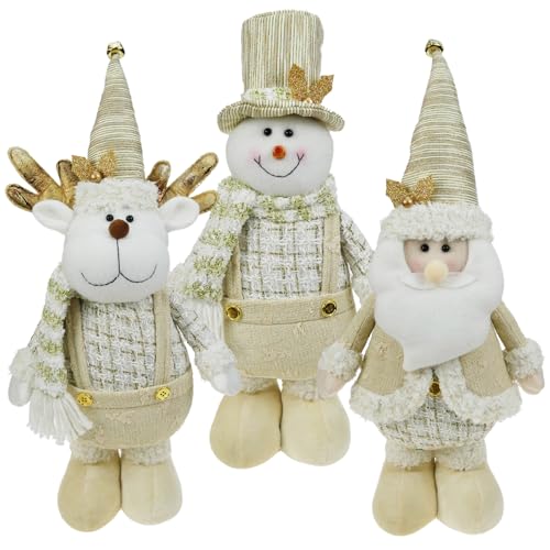 DearSun-Set-of-3-18-H-Standing-Christmas-Figures-Soft-Stuffed-Santa-Snowman-and-Deer-Tabletop-Decor-for-Xmas-Holiday-Party-Decor-Style-B DearSun Set of 3 18 H Standing Christmas Figures Soft Stuffed Santa Snowman and Deer Tabletop Decor for Xmas Holiday Party Decor Style B