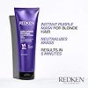 Redken Color Extend Blondage Express Anti-Brass Hair Mask | For Blonde & Highlighted Hair | Hair Toner | Ultra-Pigmented Purple Hair Mask For Blonde Hair