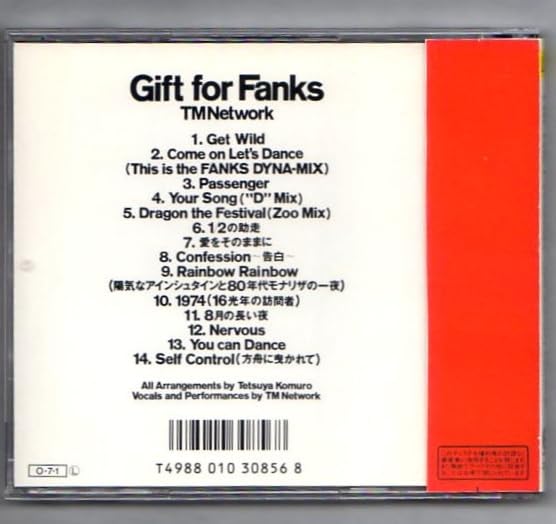 Amazon.co.jp: 【BEST】TMネットワーク TM NETWORK ベスト 87年CD