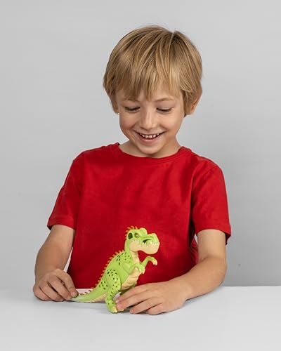 Gigantosaurus, Dinosaurier, Figur, 12 cm, Gelenkfigur, Giganto, Spielzeug für Kinder ab 3 Jahren, GIOCHI PREZIOSI, GGN028