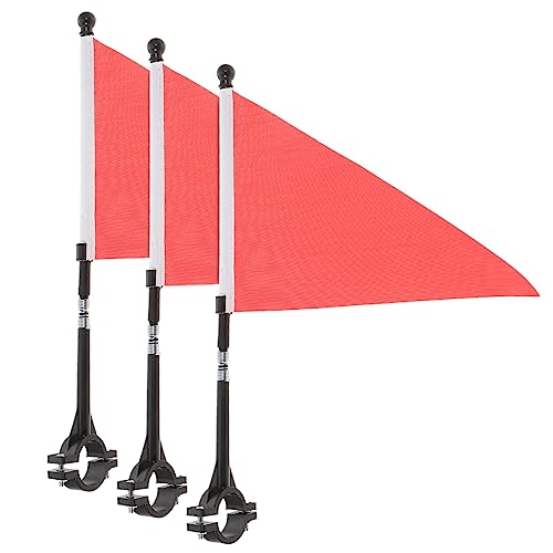 NAMOARLY Bike Handle Flag Set for Kids Cycling Flag Bicycle Handlebar Flags Sturdy Material