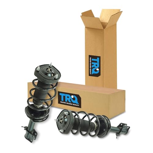 Image of TRQ Rear Strut and Spring Assembly Set 2 Piece Compatible with 2003-2005 Subaru Forester