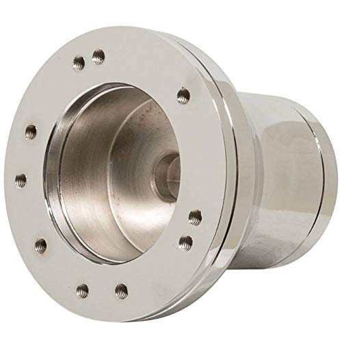 Buggies Unlimited Club Car DS 5/6 Hole Golf Cart Chrome Steering Wheel Adapter