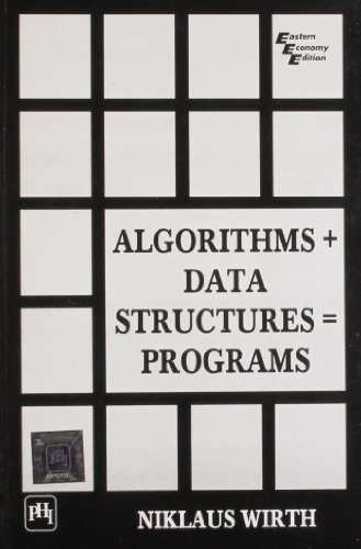 Algorithms + Data Structures = Programs 8120305698 Book Cover