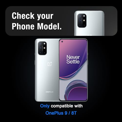 Image of Supershieldz NeoGuard HD+ Tempered Glass Screen Protector Guard for OnePlus 9 5G and 8T, 9H Hardness, Edge-to-Edge, Military Grade Protection, Easy Installation Kit