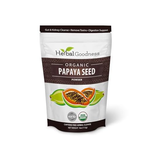 Organic Papaya Seed Powder for Gut Health