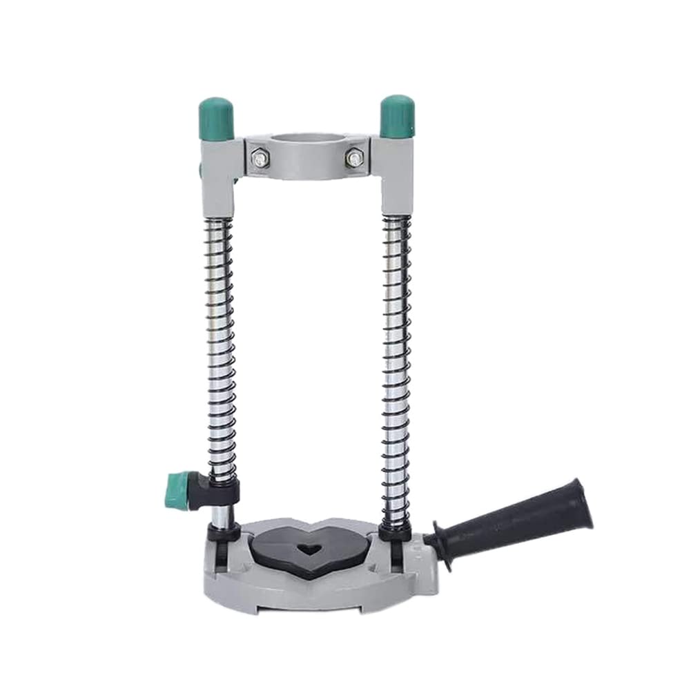 Support de perceuse multifonctionnel guidage précis pour établi