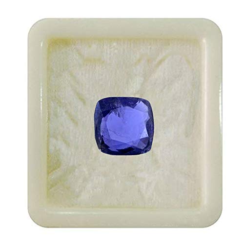 Pierre iolite naturelle calibrée de 2 à 10 carats pour création de bijoux et lithothérapie
