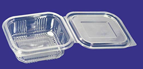 Az pack (Confezione da 80) 250 ml New Cookies Biscuit Cracker insalatiera Box coperchi in plastica USA e Getta da asporto Fast Food Storage