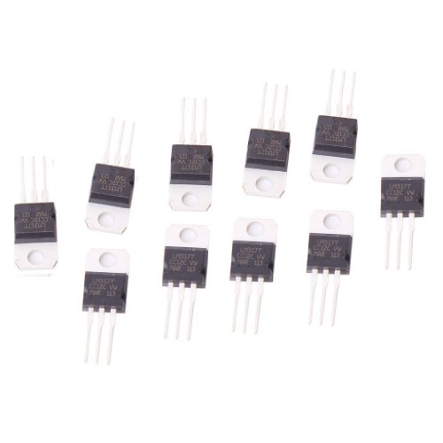 Quata 10 Stueck LM317 Spannungsregler IC 1.2V bis 37V 1.5A