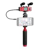 【Grabación de alta calidad】 El SmartMixer viene con dos micrófonos de condensador que permiten grabaciones de alta calidad directamente desde la caja. Aunque también suministra alimentación phantom de 48V a la entrada mini-XLR única, lo que la hace adecuada para cualquier micrófono de condensador.