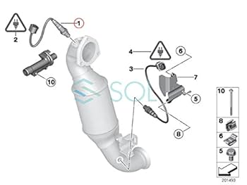 Amazon.co.jp: BMW互換品 R55 R56 R57 R58 R59 O2センサー