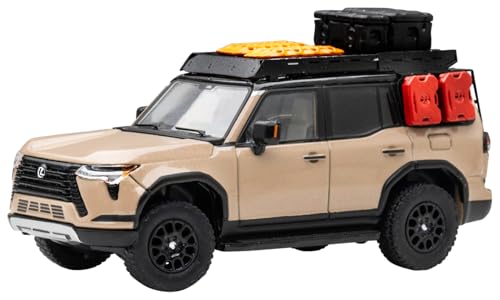 Mini carro DiecastTalk Custom 1/64 Lexus GX550 Overtrail