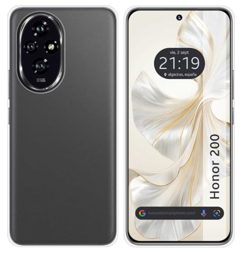 Funda Silicona Gel TPU Transparente para Huawei Honor 200 5G