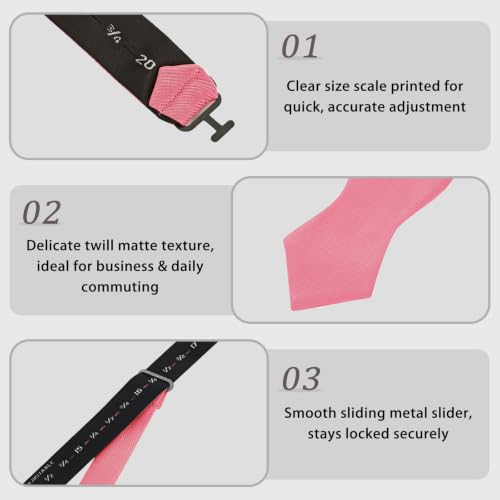 Image of GUUNIEE Men's Exquisite Woven Silk Self Bowtie Solid Diamond Bow Ties