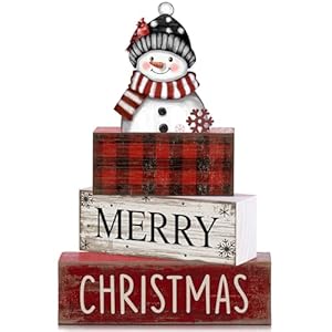 4 Pcs Christmas Table Decoration Wo...