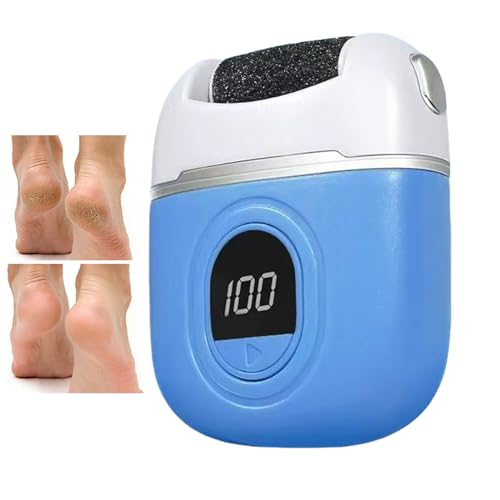 Removedor Eléctrico de Callos en Pies, Exfoliador De Callos, Raspador Eléctrico Recargable Portátil de Pies en Casa y Salón