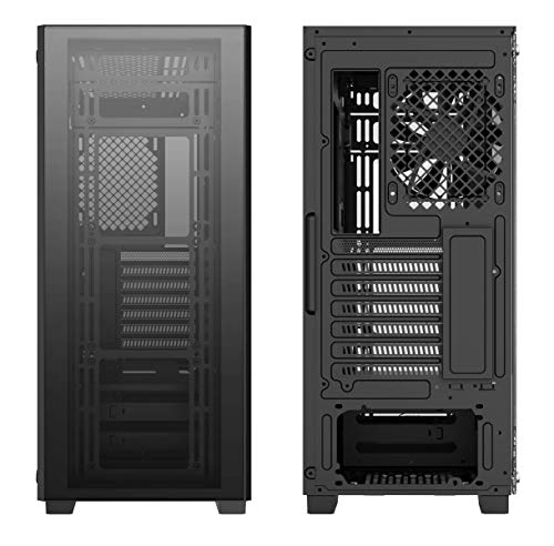 DEEP COOL MATREXX 50 ADD-RGB 3F PC case E-ATX Supported mid-Tower case,3x120mm ADD-RGB Fans Pre-Installed, 4mm Full Sized Tempered Glass - Thumbnail 2