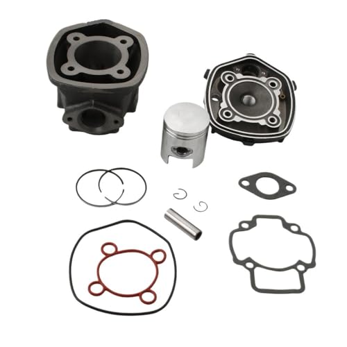 Kit culasse gros alésage 70cc 47mm compatible Nr Po Dd 50 Mc3 Pu Zi