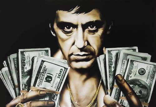 KUSTOM ART Decorative Wall Poster Famous Actors Series Hollywood Al Pacino Art Print on Coated Paper 42 x 30 cm Without Frame
