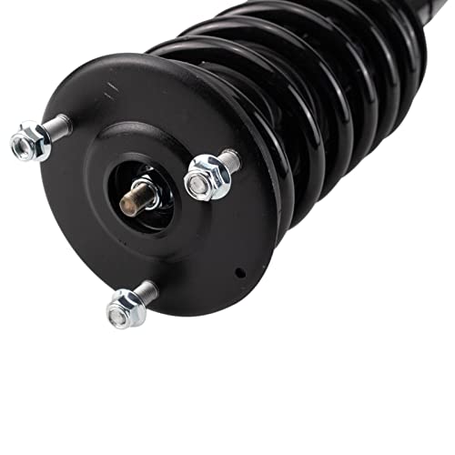 Image of TRQ Front Driver Side Strut and Spring Assembly Set Loaded | TRQ Front Driver Side Strut and Spring Assembly Set Loaded
