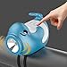 Wooswen Bike Horn Lights Bike Horn Lights Cute Whale LED Bike Lamp with 110 Decibel Horn High Brightness Flashlight Night Riding Cycling Light