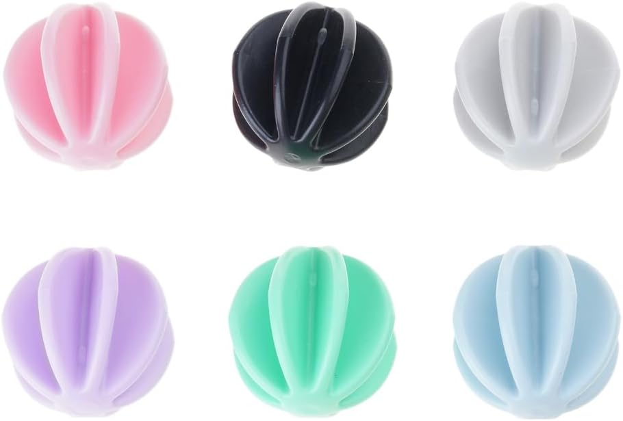 6Pcs Random Color Protein Shaker Sphere for Efficient Blending in Shake Cups Sturdy Mixing Sphere