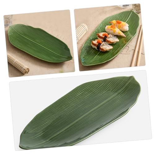 Plato japonés de cerámica para sushi miniatura 7