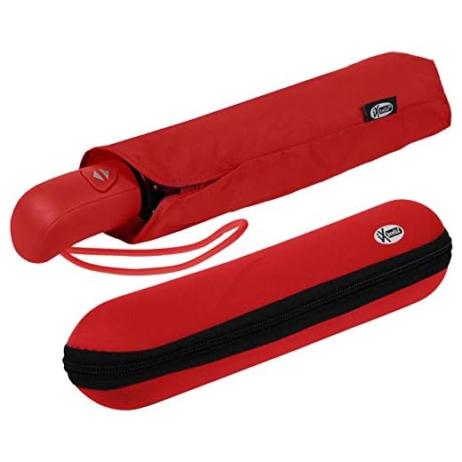 iX-brella First Class - Paraguas con estuche (resistente a tormentas)