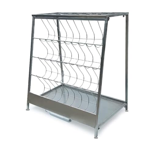 Porte-parapluies haute capacité pour stockage vertical intérieur