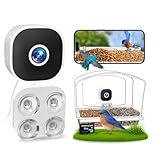 Close-focus Window Bird Camera, 2K 3MP Wired Windows Bird Camera with Glass Suction Cup,Bird Identification,32GB Memory Card Included,Compatible with 99% Window Bird Feeders, Gift for Bird Lovers