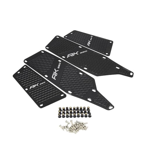 Pied peg moto AK550 repose-pieds avant arrière contre l'usure de sol