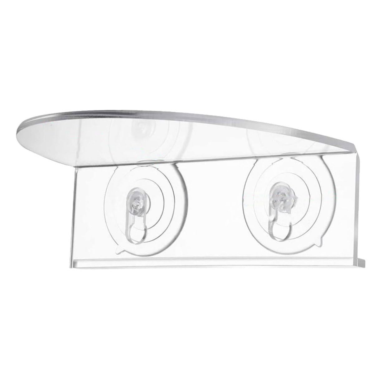 Hemoton Flowerpot Wall Rack Suction Cup Flowerpot Rack Space-saving Indoor Plant Stand