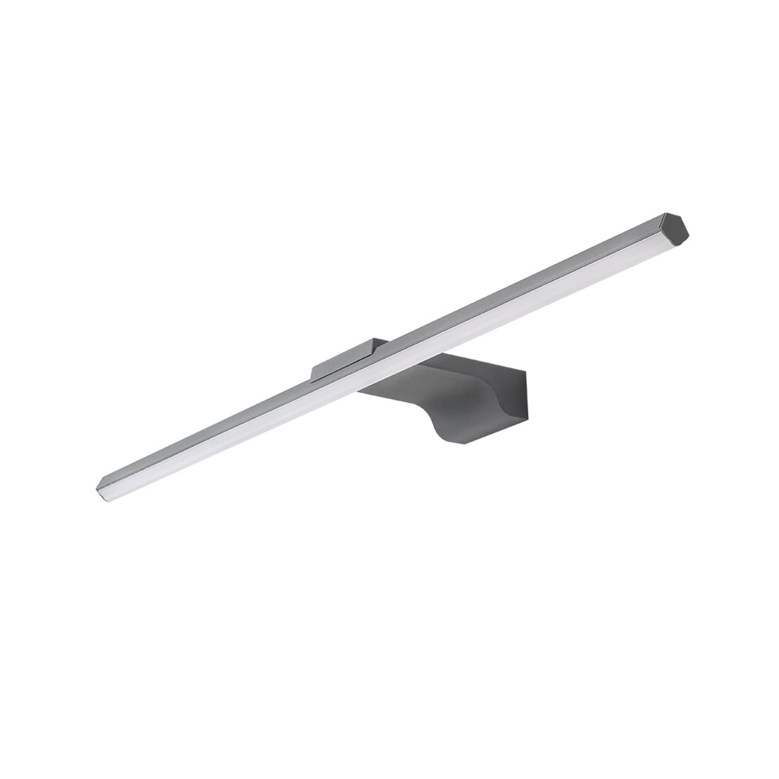 KXEcoLife Picture Lights for Wall, Modern Led Wall Light for Home Bathroom Lamps Vanity Black White Dimmable Sconce Lamp Indoor Lighting Fixture Home, Hotel(Dimmable,Gray 1000mm)