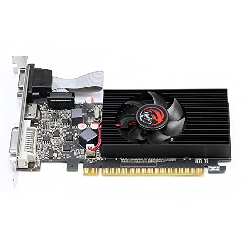 PLACA DE VIDEO NVIDIA GEFORCE GT610 2GB DDR3 64 BITS LOW PROFILE SINGLE FAN - PAKGT6102GBDR3SF - PCY