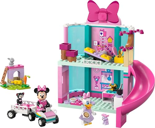Image of LEGO ǀ Disney Minnie's Pet Hotel Mickey Mouse Clubhouse Toy Buildable Set 43274 Building Blocks Toys for 4+ Gift for Boys and Girls