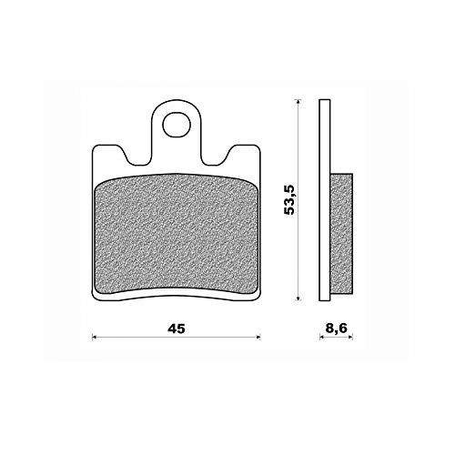 Plaquette de frein Newfren pour résoudre le fading avant sur Yamaha FJR 1300