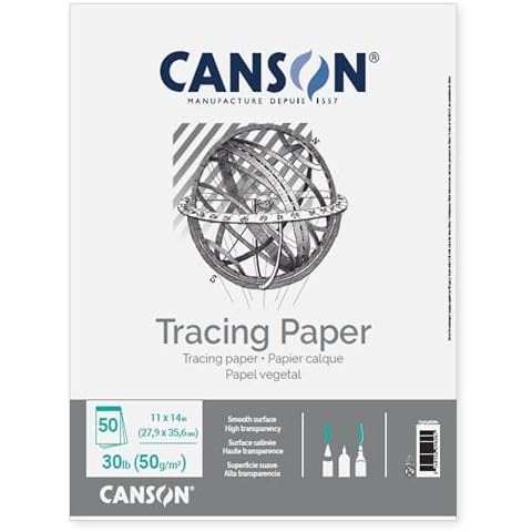 Canson Artist Series Tracing Pad 50 Sheets Cover